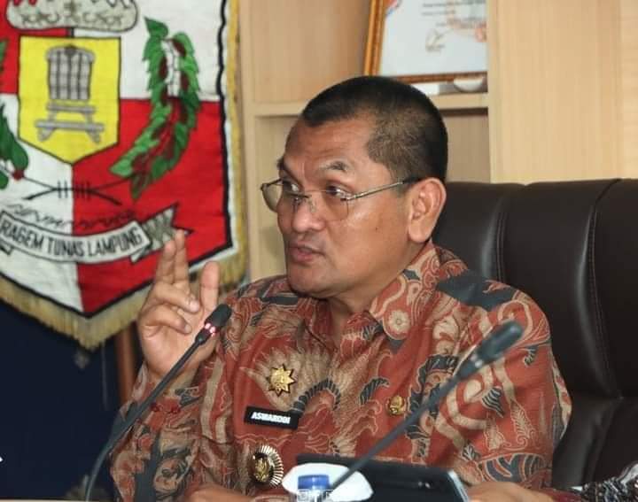 Pj.Bupati Lampura Hadiri Rapat SOP Penyusunan Rancangan Standar Inflasi Daerah.